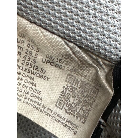 Nike Air Force One 07 LV8 Gold Links Zebra Print Sneakers Men’s Size 11.5 - Picture 8 of 8